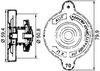 Verschlussdeckel, Kühler