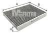 Filtr, vzduch v interiéru K 9198C