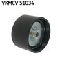 Vratná/vodicí kladka, klínový žebrový řemen VKMCV 51034
