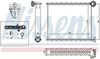 Nissens Heat Exchanger, interior heating 72962