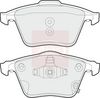APEC Brake Pad Set, disc brake PAD1587