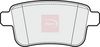 APEC Brake Pad Set, disc brake PAD1657