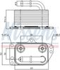 Nissens 90899 Oil Cooler, engine oil