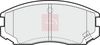 APEC Brake Pad Set, disc brake PAD1072