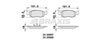 Комплект гальмівних колодок, дискове гальмо BRAXIS AA0300