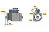 Bosch Starter 0 001 121 408 (0001121408)