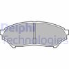 Комплект гальмівних колодок, дискове гальмо DELPHI LP1448 (23487, D1218-8339)