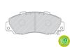 Ferodo Brake Pad Set, disc brake FDB1505