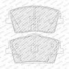 Ferodo Brake Pad Set, disc brake FDB5277