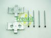 Комплектующие, колодки дискового тормоза FRENKIT 901635