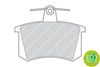 Ferodo Brake Pad Set, disc brake FDB222