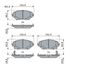 Bosch Brake Pad Set 0 986 424 865 (0986424865)