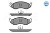 Meyle Brake Pad Set, disc brake 025 218 2217