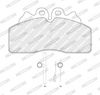Sada brzdových destiček, kotoučová brzda FCV4254B