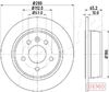 Тормозной диск ASHIKA 61-00-0530C