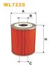 Масляный фильтр WIX FILTERS WL7225