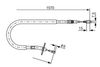 Bosch Cable Pull, parking brake 1 987 477 860 (1987477860)