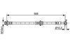 Bosch Brake Hose 1 987 481 821 (1987481821)