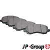 Комплект тормозных колодок, дисковый тормоз JP GROUP 5063600910 (5063600919)