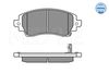 Meyle Brake Pad Set, disc brake 025 230 8818/W
