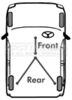 First Line Cable Pull, parking brake FKB2752