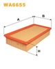 Воздушный фильтр WIX FILTERS WA6655