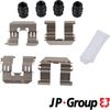 Комплектуючі, колодки дискового гальма JP GROUP 4664001410