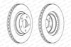 Ferodo Brake Disc DDF679C