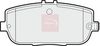 APEC Brake Pad Set, disc brake PAD1499
