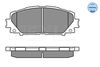 Meyle Brake Pad Set, disc brake 025 243 4717