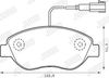 Sada brzdových destiček, kotoučová brzda 573074JC