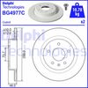 Тормозной диск DELPHI BG4977C