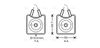 масляний радіатор, моторне масло AVA QUALITY COOLING VN3215 (70820920, 70821025)