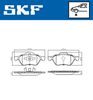 комплект спирачно феродо, дискови спирачки