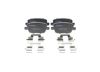 Комплект тормозных колодок, дисковый тормоз BOSCH 0 986 494 639 (BP2706, E9 90R-01871/1678, 24537)