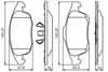 Bosch Brake Pad Set 0 986 495 258 (0986495258)