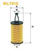 Фільтр масляний WIX FILTERS WL7518