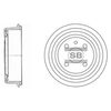 Тормозной барабан Hi-Q SD3034