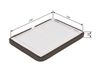 Bosch Filter, cabin air 1 987 432 061