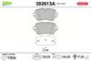 Sada brzdových destiček, kotoučová brzda 302613A