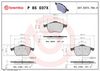 BREMBO Brake Pad Set, disc brake P 85 037X