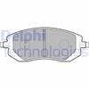 Комплект тормозных колодок, дисковый тормоз DELPHI LP1718 (23865, 23866, 23867, D929-7830)