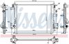 Nissens Radiator, engine cooling 637662