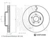 Тормозной диск BLUE PRINT ADBP430088