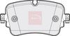 APEC Brake Pad Set, disc brake PAD2094