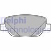 Комплект гальмівних колодок, дискове гальмо DELPHI LP3290