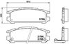 Комплект тормозных колодок, дисковый тормоз BREMBO P 78 005 (21704, 21705, 21703, D471 7351)
