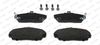 Ferodo Brake Pad Set, disc brake FDB613