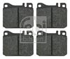 Sada brzdových destiček, kotoučová brzda 16045