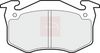 APEC Brake Pad Set, disc brake PAD573